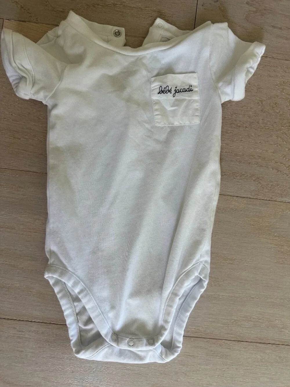 Bébé Jacadi White Bodysuit